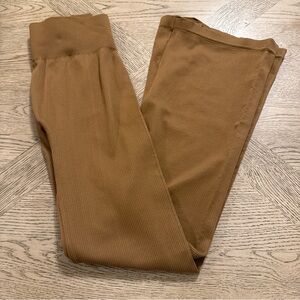 OQQ Women's Legging Brown XL